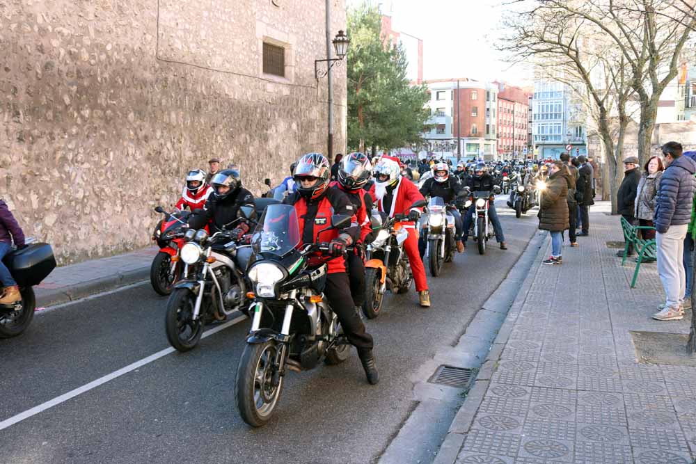 Cerca de 1.000 moteros han participado en la campaña solidaria del Real Moto Club Burgalés