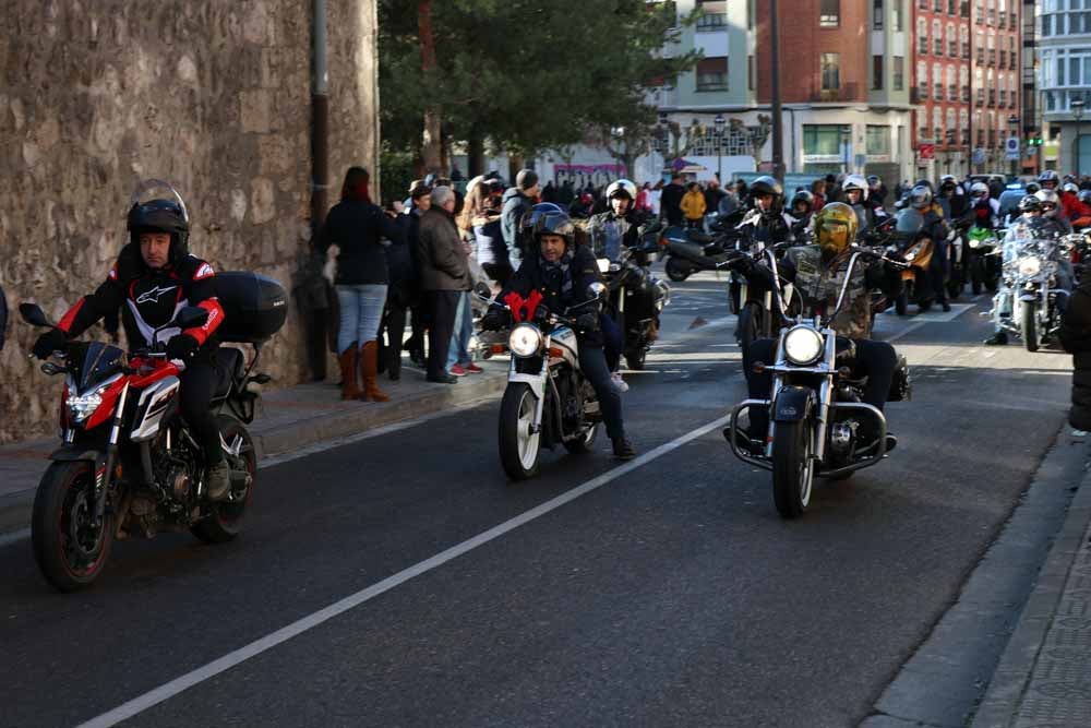 Cerca de 1.000 moteros han participado en la campaña solidaria del Real Moto Club Burgalés