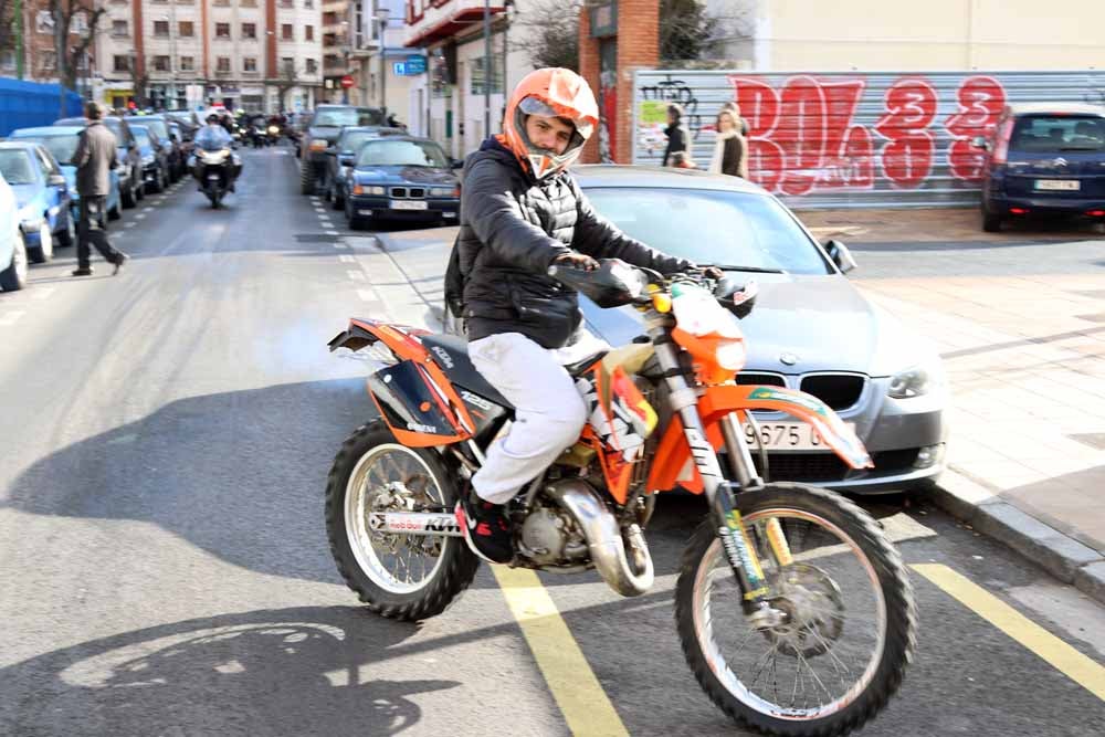 Cerca de 1.000 moteros han participado en la campaña solidaria del Real Moto Club Burgalés