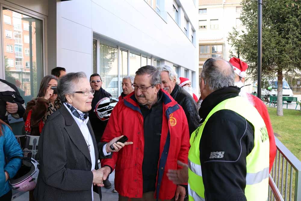 Cerca de 1.000 moteros han participado en la campaña solidaria del Real Moto Club Burgalés