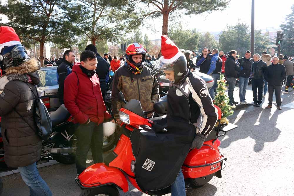 Cerca de 1.000 moteros han participado en la campaña solidaria del Real Moto Club Burgalés