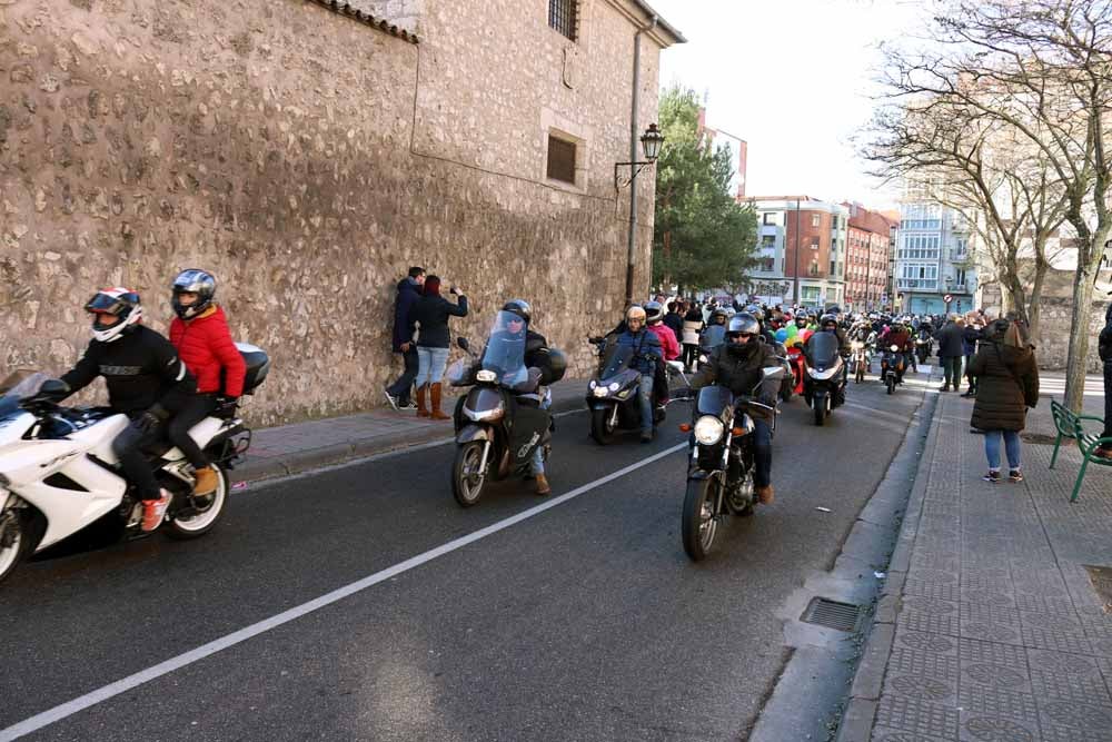 Cerca de 1.000 moteros han participado en la campaña solidaria del Real Moto Club Burgalés