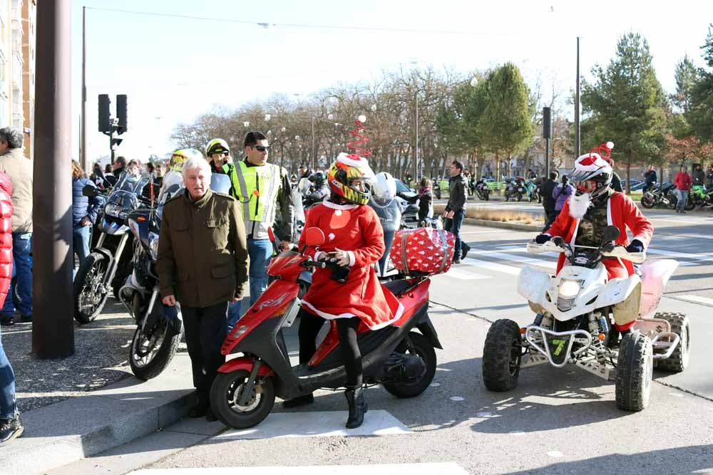 Cerca de 1.000 moteros han participado en la campaña solidaria del Real Moto Club Burgalés