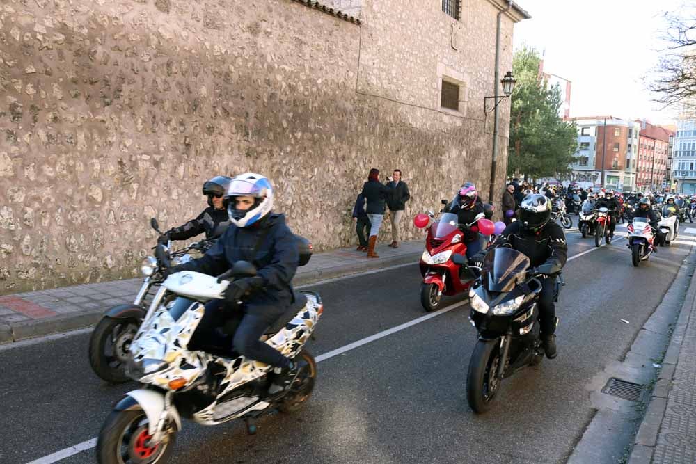 Cerca de 1.000 moteros han participado en la campaña solidaria del Real Moto Club Burgalés