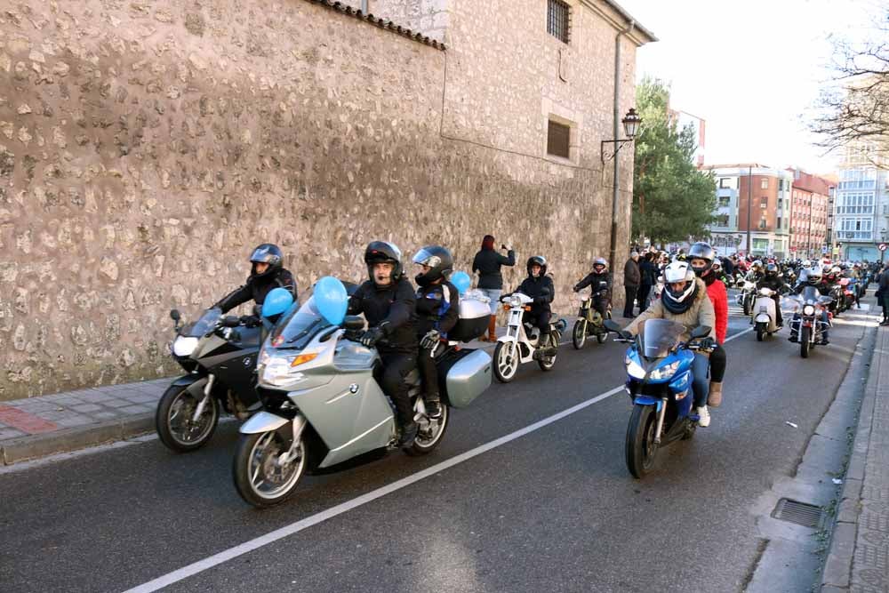 Cerca de 1.000 moteros han participado en la campaña solidaria del Real Moto Club Burgalés