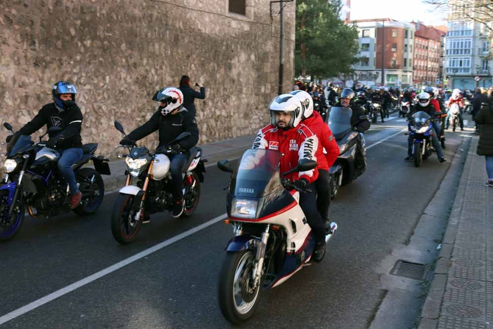 Cerca de 1.000 moteros han participado en la campaña solidaria del Real Moto Club Burgalés