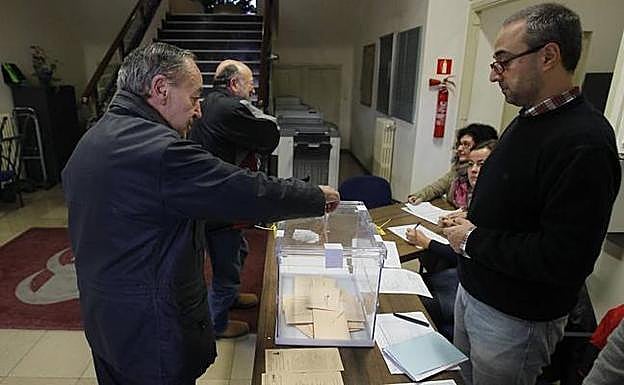 Votaciones para las elecciones a las Cámaras Agrarias.