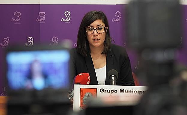 La concejala Noelia Jiménez