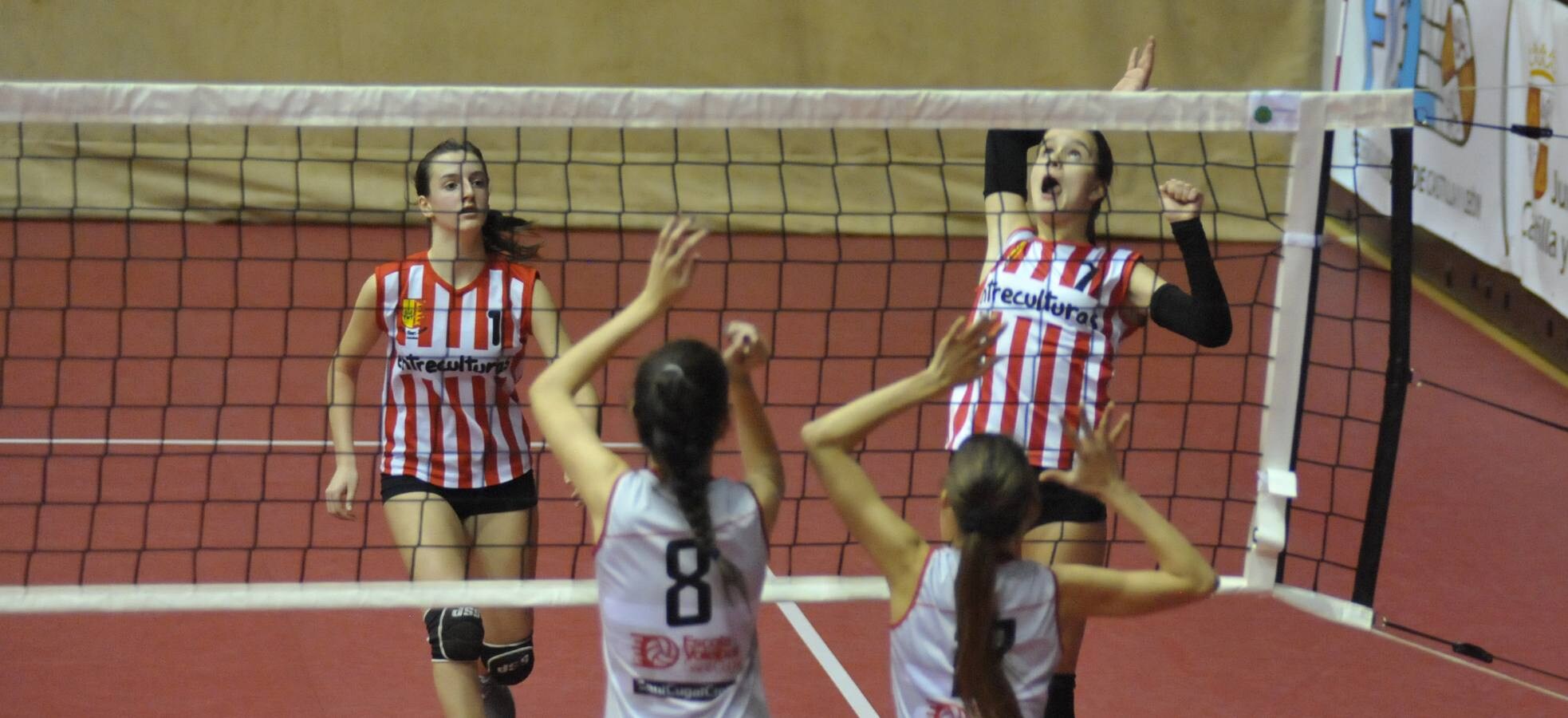 El pabellón deportivo acogió los primeros partidos de la Copa de España alevín e infantil | La competición reúne en Valladolid a cerca de 1.400 jóvenes de 99 equipos