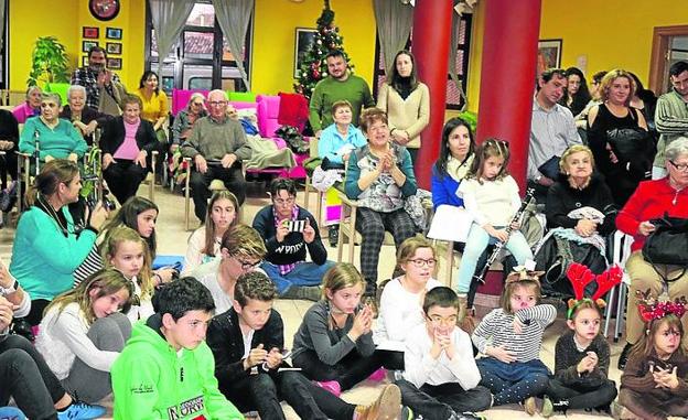 El público, durante la actuación. 