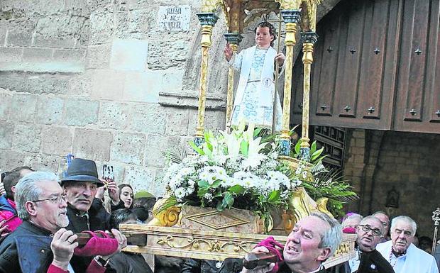 Procesión del Bautizo del Niño del año 2017. 