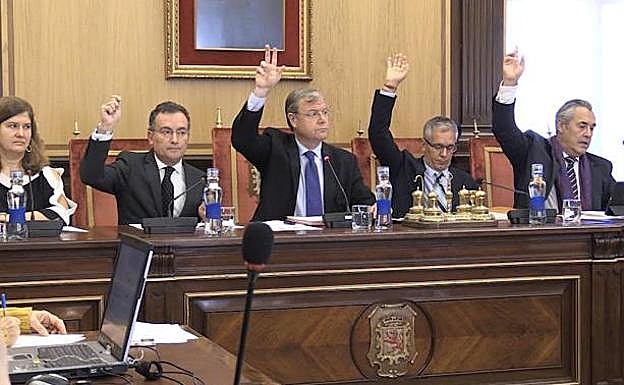 Pleno del Ayuntamiento de León.