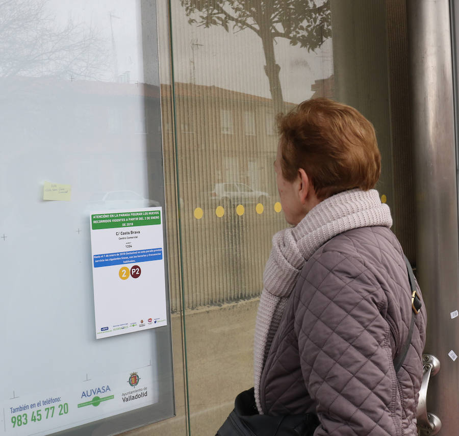 Entra en vigor la reordenación de las líneas de autobús en Valladolid