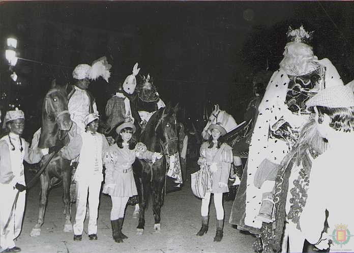 Cabalgatas en blanco y negro