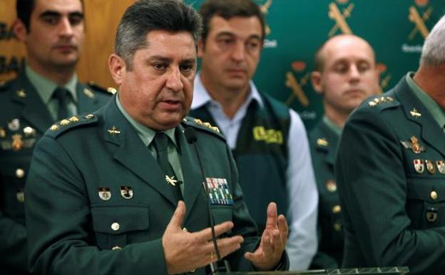 El coronel de la UCO de la Guardia Civil, Manuel Sánchez Corbí.