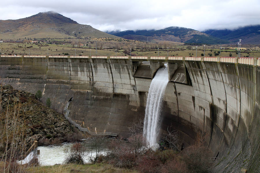 Estado del embalse del Pontón Alto en Segovia