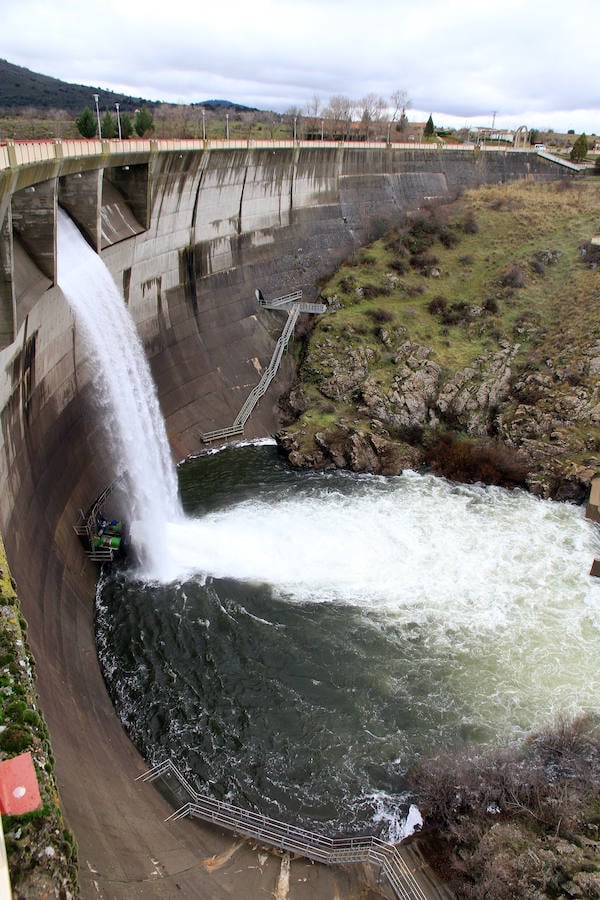 Estado del embalse del Pontón Alto en Segovia