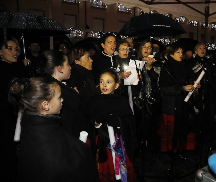 Palencia disfruta de la Cabalgata a pesar de la lluvia