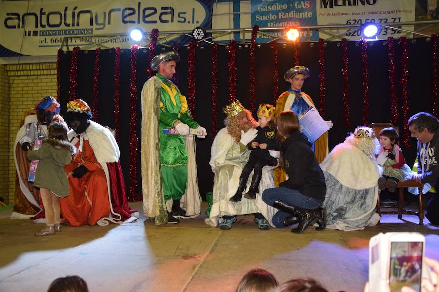 Sus Majestades, en Velilla y Santibáñez