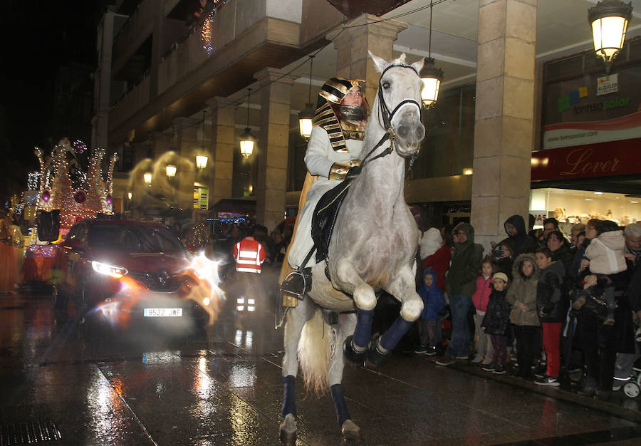 Cabalgata de los Reyes Magos en Palencia.