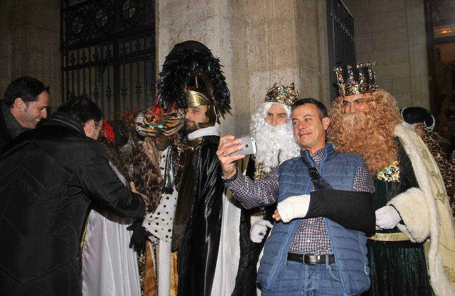 Cabalgata de los Reyes Magos en Palencia.