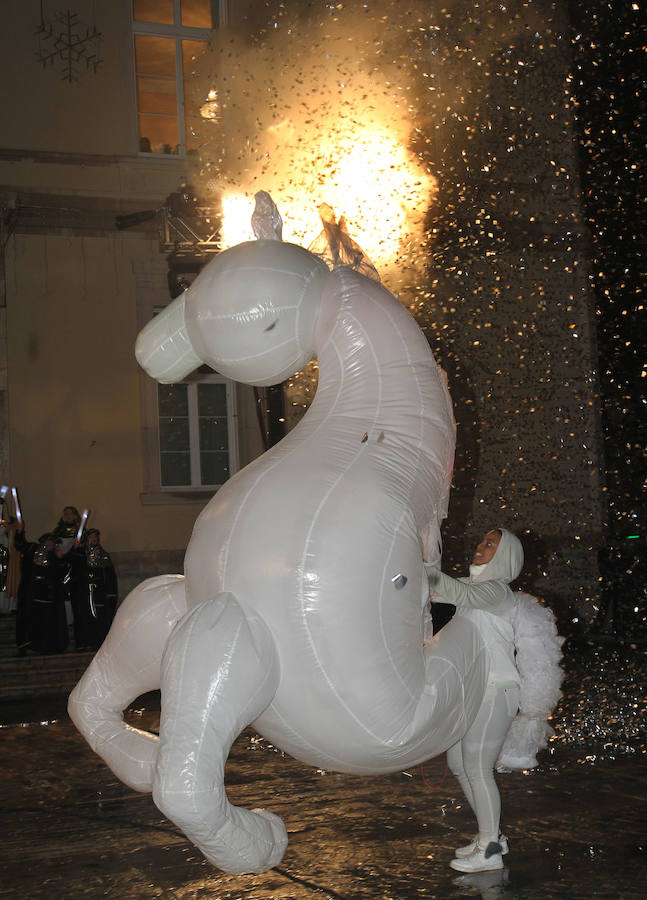Cabalgata de los Reyes Magos en Palencia.