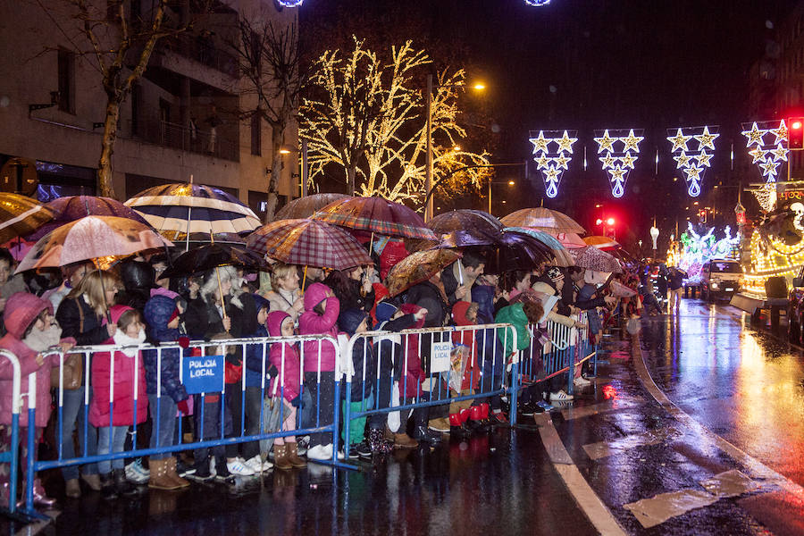 Cabalgata de Reyes en Salamanca.