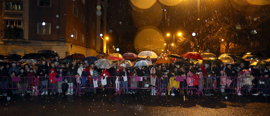 Cabalgata de los Reyes Magos en Valladolid.