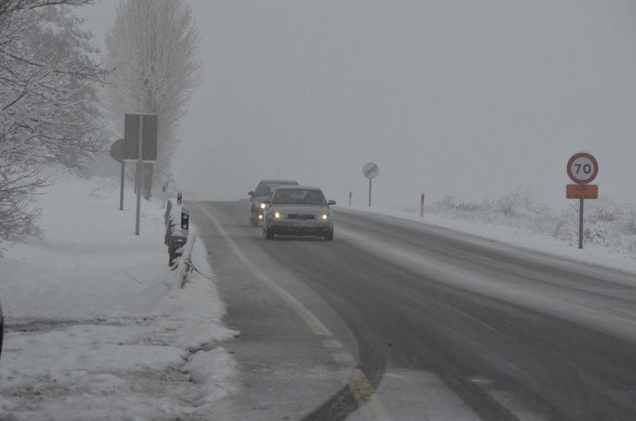 Nieve en el Espinar