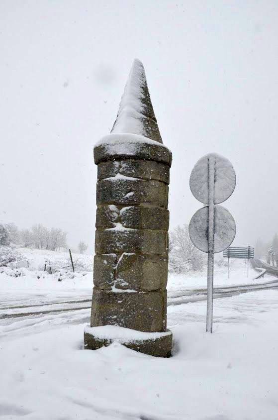 Nieve en el Espinar