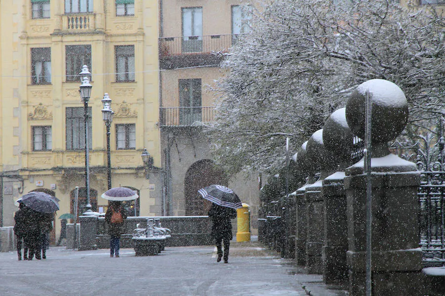 Nieve en Segovia