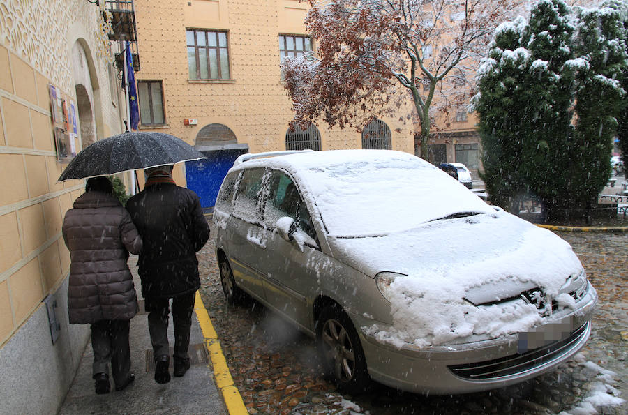 Nieve en Segovia