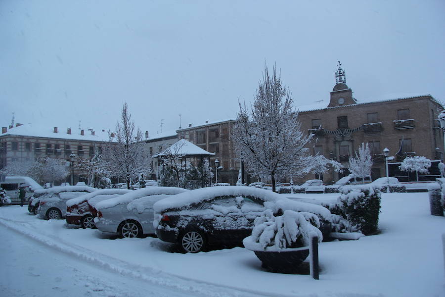 Nieve en Arévalo