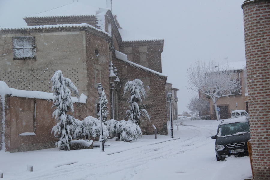 Nieve en Arévalo