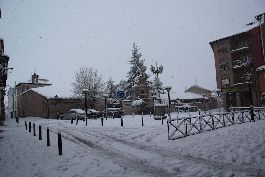 Nieve en Arévalo