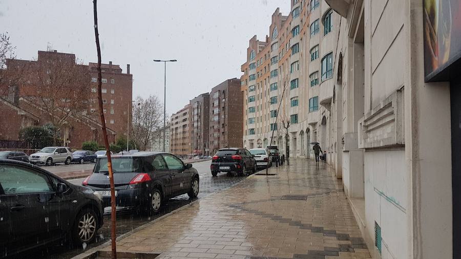 Nieve en Valladolid