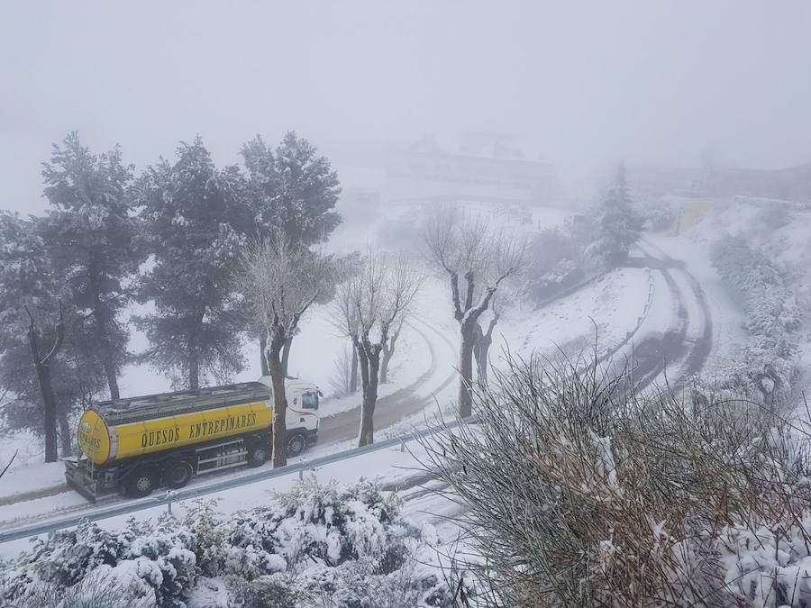 Portillo cubierto de nieve