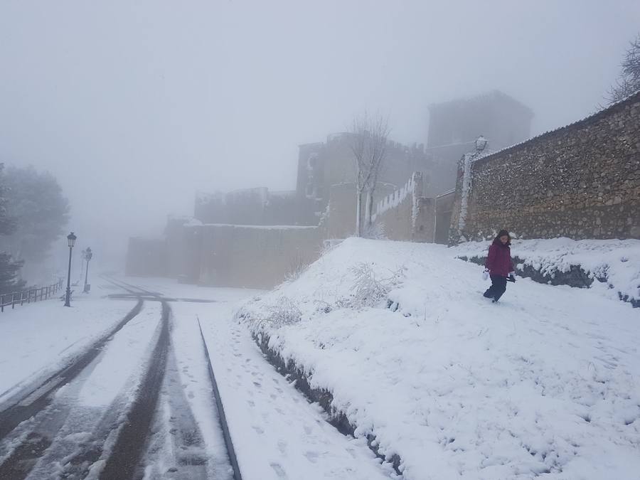Portillo cubierto de nieve