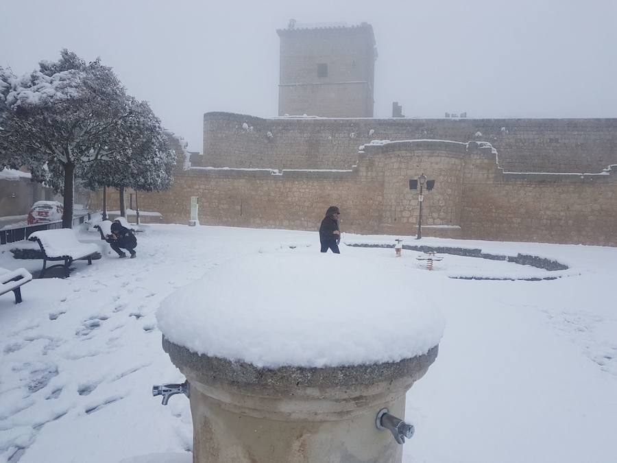 Portillo cubierto de nieve