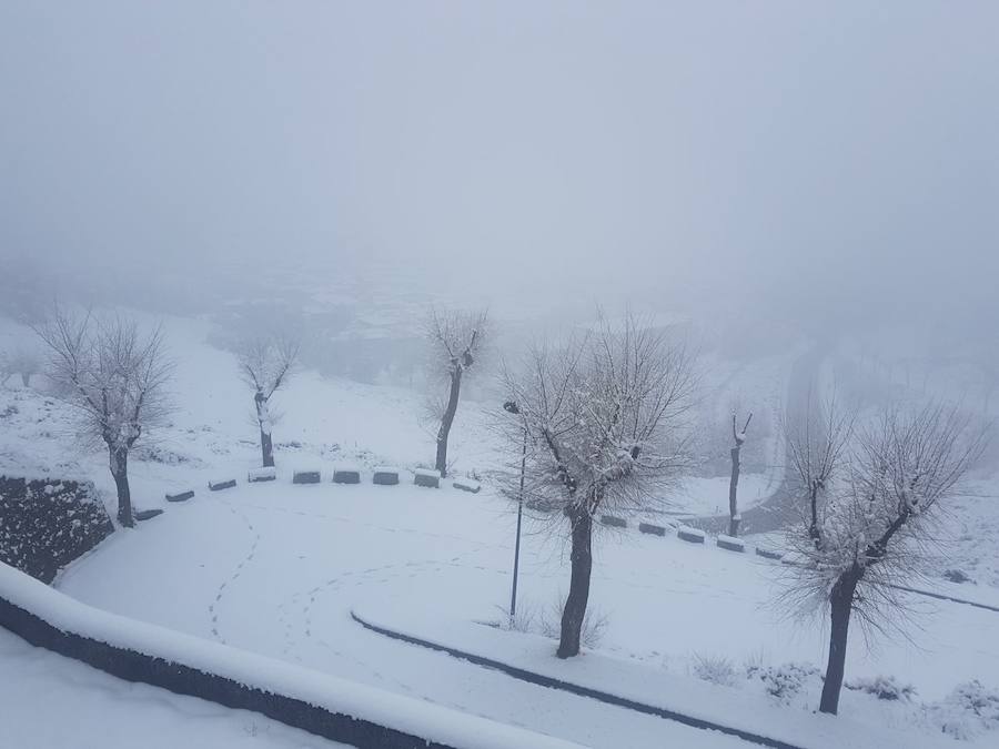 Portillo cubierto de nieve