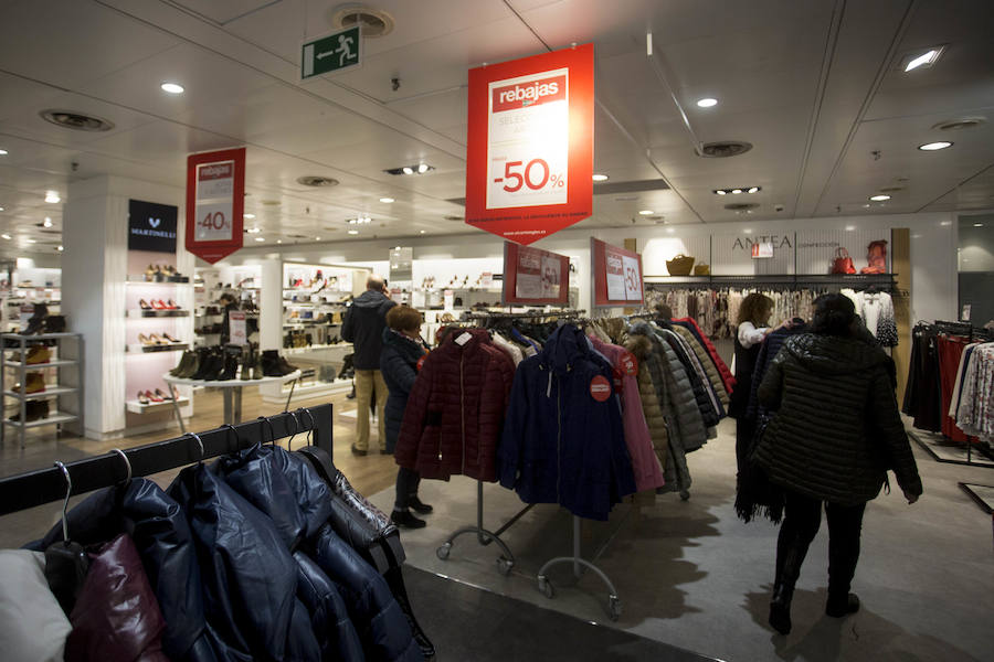 Comienzan las Rebajas de invierno en Valladolid