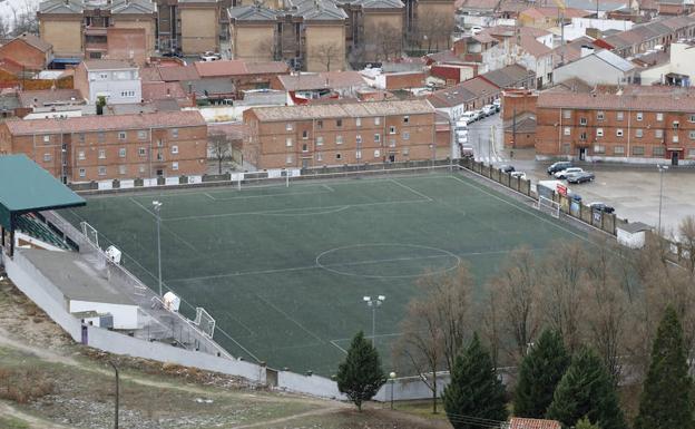 El campo de El Otero, donde se debía haver jugado el Deportivo-Unami.