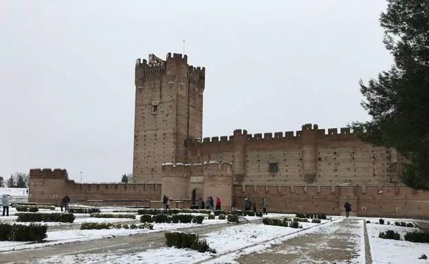 Imagen. Nieve en la provincia de Valladolid