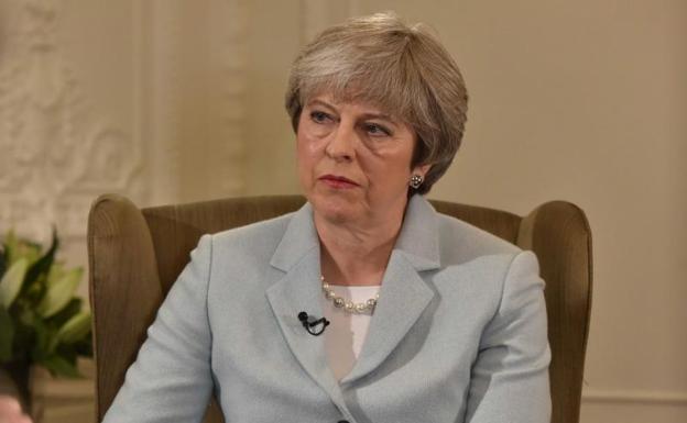 La primera ministra británica, Theresa May.