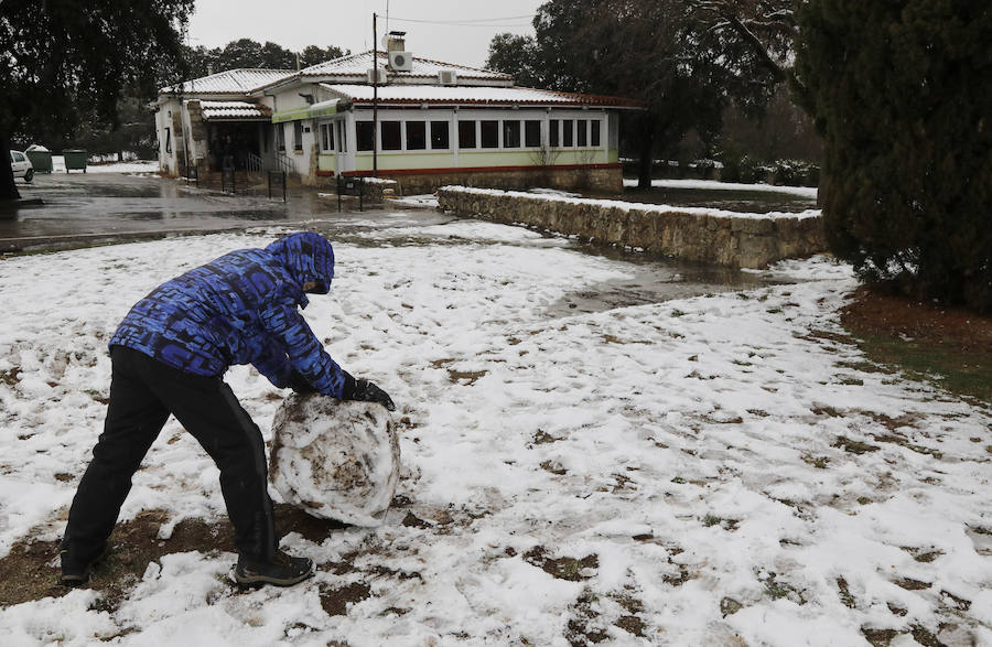 Nieve en Palencia