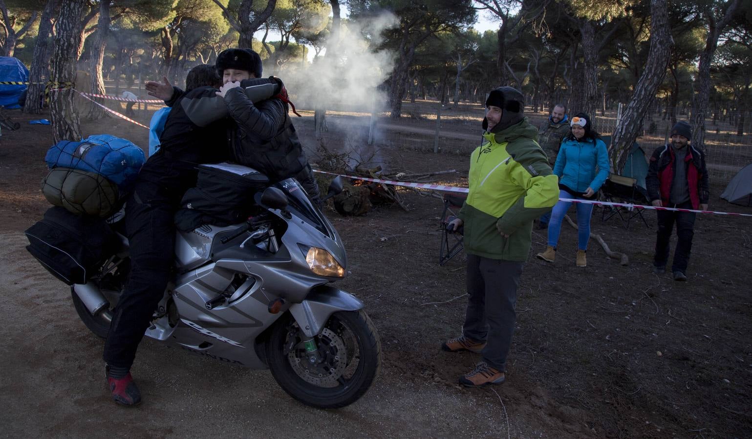 Llegan los primeros Pingüinos a la zona de acampada