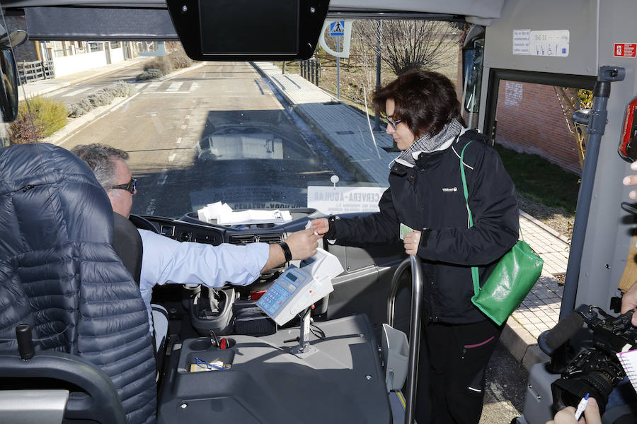 Ruta de autocar entre Guardo, Cervera y Aguilar