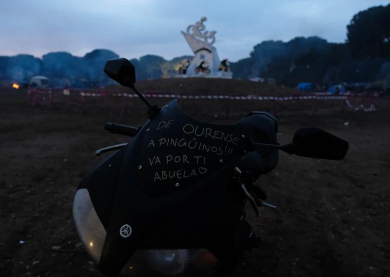 Así ha sido la noche y el amanecer en Pingüinos 2018