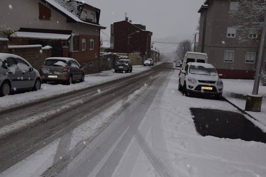 Nieva en Guardo