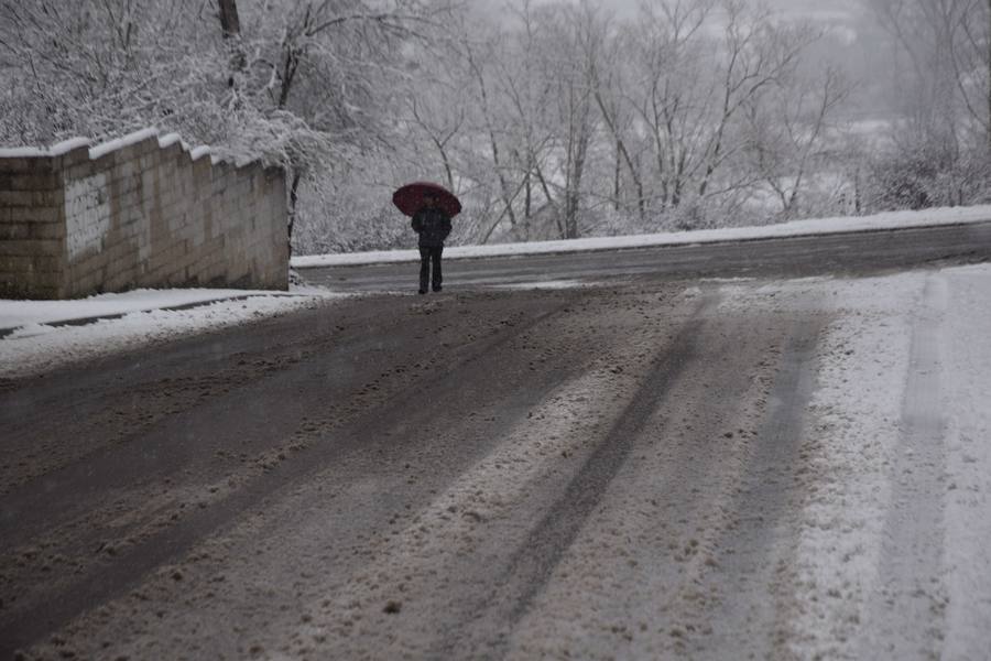 Nieva en Guardo